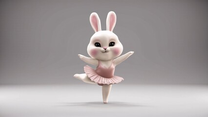 Ballerina Bunny ,Generative AI