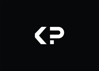 KP creative logo design and abstract logo