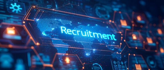 Perfect Blue Palette Colors HR Management Recruitment