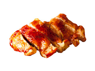 照り焼きチキン（皿なし）