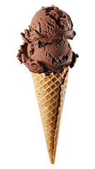 PNG Ice cream chocolate scoop dessert creme food - obrazy, fototapety, plakaty