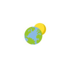 global warming temperature earth day vector nature