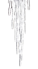 Obraz na płótnie Canvas PNG Icicle ice white background stalactite