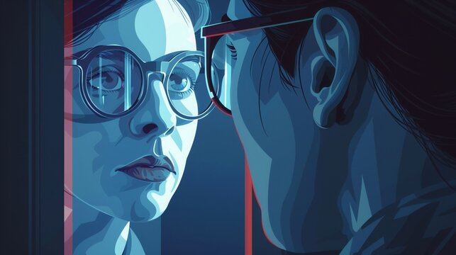 Explore the ethical dilemmas of time travel through a design showing a person from the past witnessing 