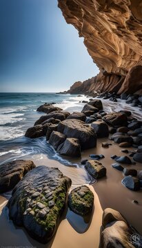 rocks on the beach