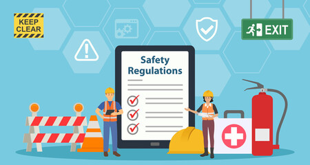 Occupational Safety Regulations Background. Occupational Safety and Health Concept