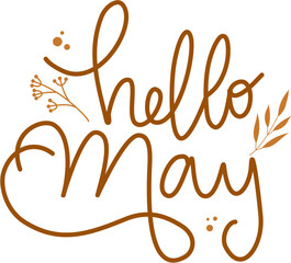 Hello May Lettering, Hello May 