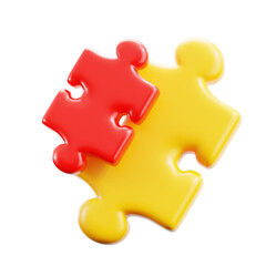 3D Mini Puzzle and Big Puzzle Icon - 785878492