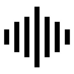 sound wave line icon