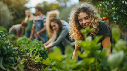 Diverse Community Collaboration in Urban Garden Project