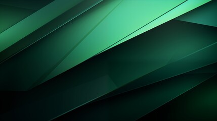 Abstract Green Waves in a Dark Fluidic Design Background