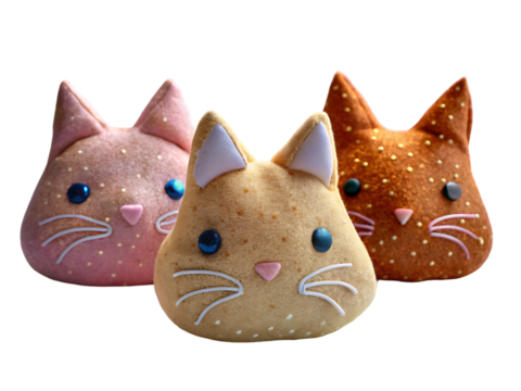 Beautiful glitter cat