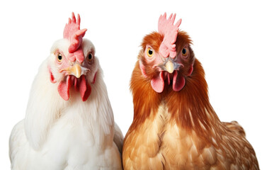PNG Chickens poultry animal bird - obrazy, fototapety, plakaty