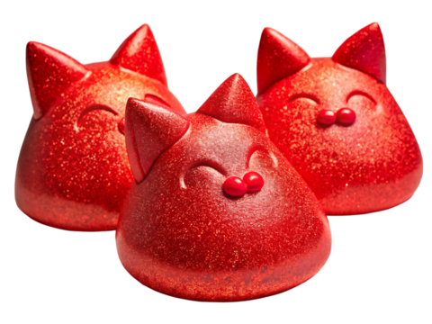 Beautiful glitter cat