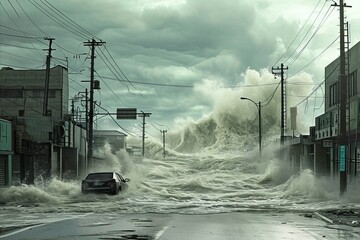 津波と地震の被害