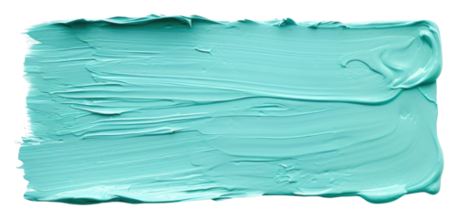 PNG Tiffany blue flat paint brush stroke backgrounds turquoise rectangle