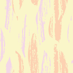 Pastels Abstract Brush Strokes Seamless Pattern Design