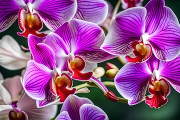 Beautiful orchid flower, phalaenopsis blume or moth orchid
