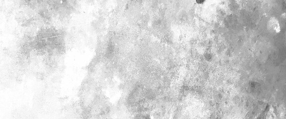 Vector white light polished empty wall, cement floor background, old vintage grunge texture design.