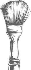 Brush clipart design illustration