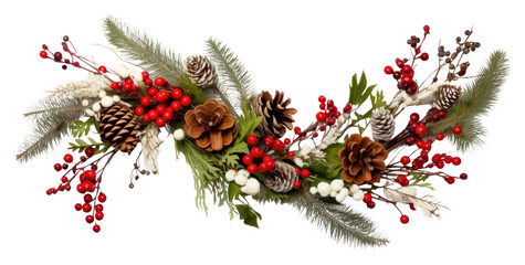 PNG Christmas Garland plant white tree