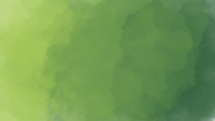 watercolor abstract background using green color gradient. suitable for banners, templates,...