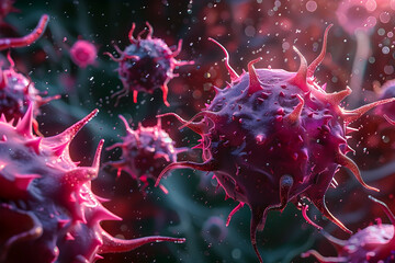 Captivating Microscopic Encounter:Immune Responses to Endoparasitic Infestations in Cinematic Digital