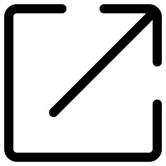 outbox icon, simple vector design