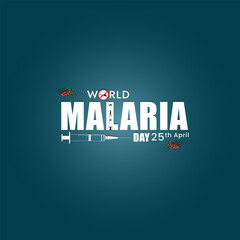 World Malaria Day Awareness Day Social Media Poster Design