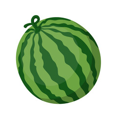 Fresh fruit watermelon cartoon vector isolated illustration - 785924041
