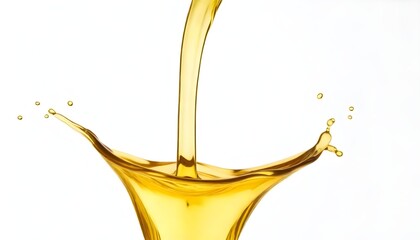 a vegetable oil pouring concept background - obrazy, fototapety, plakaty