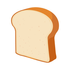 Food bread sliced toast cartoon vector isolated illustration - 785924663