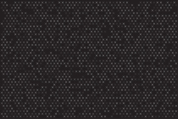 Black halftone dot grain texture pixel pop-art abstract pattern background
