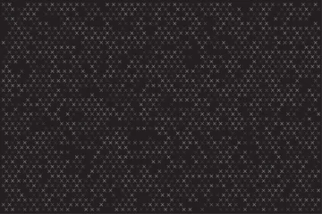 Foto op Aluminium Black halftone dot grain texture pixel pop-art abstract pattern background © sumonbrandbd