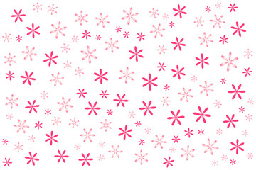 Mother's day pink summer flower pattern design