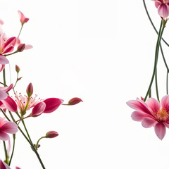 Flower frame background_12