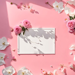 Flower frame background_15