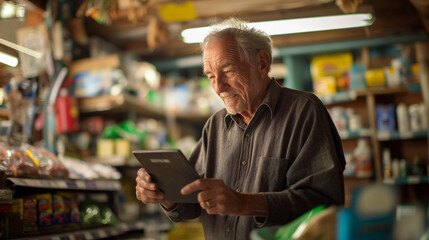  His commitment to his small business is evident as he harnesses the power of modern technology to adapt and thrive in a competitive market.