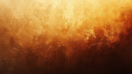 A gradient of warm gold fading to a deep, chocolate brown. - obrazy, fototapety, plakaty