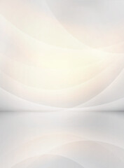 ゴールドラインの高級感なコンセプトの抽象的なモダンな白い背景	