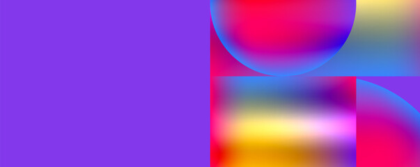 Obraz premium An electric blue, violet, magenta, and pink gradient creates a colorful abstract background with vibrant tints and shades, perfect for artistic patterns and graphics