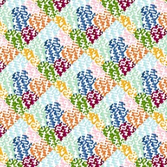 seamless pattern with flowers