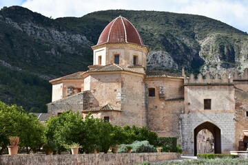 monastery Masnta Maria de la Valldigna near Gandia in Spain