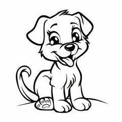 coloring pages or books for children, Cute and funny coloring page, outline picture for coloring kid book, illustration of coloring pages or books for children, 
