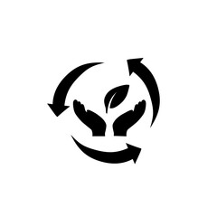Leaf Recycling Icon
