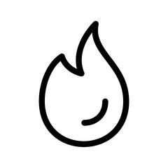 Hot Icon Vector Symbol Design Illustration