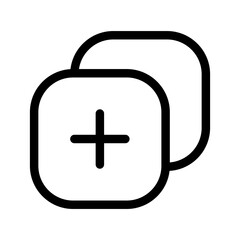 Add Icon Vector Symbol Design Illustration