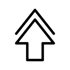 Up Icon Vector Symbol Design Illustration