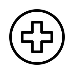 Medical Sign Icon Vector Symbol Design Illustration