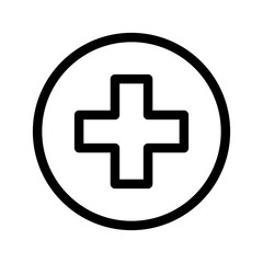 Medical Sign Icon Vector Symbol Design Illustration